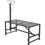 Husdyrstand gede trimming stand 21 "-33" højde 47x23 i