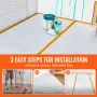 Carpet Protection Film, 39" x 100' Floor and Surface Shield, Easy to Cut Simple Installation, Fiber Fabric Car Mat Protection Fi