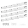 4 pcs 4ft LED damp Tight Light 60W 7400LM VAPOR Proof Light