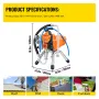 Airless Wall Paint Spray Gun with high pressure pipe, Sprayer Machine High Pressure Spraying, 2000W Wall Paint Spray Gun paint s