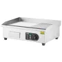 COMMERCIAL ELEKTRISK GRIDDLE 3200W bordplade halvflad top grill