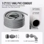 12.7mm(1/2 in) Flexible Liquid-Tight Electrical PVC Conduit 30.5m Non-Metallic