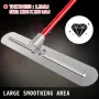 Bull Float Concrete Float 1200x200mm Concrete Tool Trowel Float adjustable Handle & Bracket,concrete float with Handle Length: 3