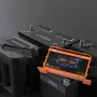 48 Volt Golf Cart Battery Charger, 15 AMP, Smart Battery Charger with RXV Plug, Compatible with Lead-Acid AGM/GEL/EFB MF Flooded