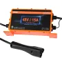 48 volt 15 amp golfvogn smart batterioplader til EZGO TXT RXV