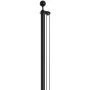 25FT Detachable Flagpole Kit, Heavy Duty Aluminum Alloy Flag Pole Kit in Ground for Outdoor, 3 Display Modes Flagpole with Profe