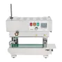 Continuous Bag Band Sealing Machine, 0.24-0.47 in/6-12 mm Seal Width, Vertical Band Sealer Machine with Digital Temperature Cont