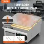 COMMERCIAL ELEKTRISK GRIDDLE 2000 W MOPTOP TOP TOP GRILL 122â