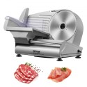 Meat Slicer, 180W Electric Deli Food Slicer with 7.5" SUS420 Stainless Steel Blade and Blade Guard, 0 - 0.6 inch Adjustable