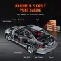 3x Paint Dryer Radiator Infrared Heater Infrared Lamp 3kW