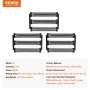 3x Paint Dryer Radiator Infrared Heater Infrared Lamp 3kW