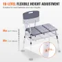 Karbadoverførsel Bench Badtub Bruser sæder med reversibel