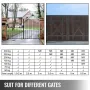 double swing gate opener garage door operator 300kg 2.74m