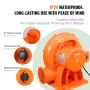 blower for inflatable bouncy castle 850W blower pump air pump 550 m³/h