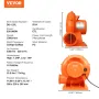blower for inflatable bouncy castle 850W blower pump air pump 550 m³/h