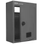 Through The Wall Drop Box, Heavy Duty Steel Through The Wall Mailbox with 2.8-7.9" 13" Combination Lock, 12.5x6.3x16.9 Mail Drop