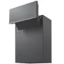 Gennem Wall Drop Box 12.5x6.3x16.9 "postkasse med kodelås