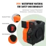 Inflatable Blower, 1100W, 1.5 & 1.7 HP Bounce House Blower, Pump Commercial Air Blower for Inflatables, 3100 RPM Bouncy Castle E