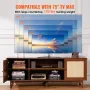 Rattan TV Stand 191cm TV Boho TV Cabinet TV Cabinet Walnut