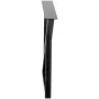 Metal Table Legs Set of 2 Dining Table Legs Black Desk Legs 71 cm Height 61 cm Width Bench Legs Coffee Table Legs 800 kg Load Ca