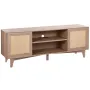 Rattan-TV-stã¤nder 191 cm Fernseher Boho-TV-Schrank