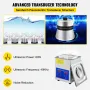 Ultrasonic Cleaner 1.3L Ultrasonic Cleaning Device With Heater