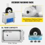 Ultrasonic Cleaner 6L Ultrasonic Vinyl Cleaner 7-12 tommer 8