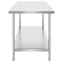 Rustfrit stål Arbejdspræparat Tabel Kommerciel WorkTable Food