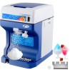 Snow Cone Machine 265LBS Commercial Ice Shaver Crusher 220V 50HZ Ice Crusher Shaver Machine Snow Flake Stainless Steel Food