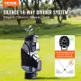 41â €  Golf Cart Bag med 14 Way Organizer Divider Top 13