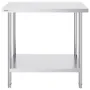 Rustfrit stål Arbejdspræparat Tabel Kommerciel WorkTable Food