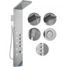 Shower Panel System, 4 Shower Modes Shower Panel Tower, Rainfall, Waterfall, 5 Full Body Massage Jets and 3-Setting Handheld