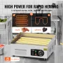 Commercial Electric Griddle, 2800W Countertop Flat Top Grill, 122℉-572 ℉ Adjustable Temp, 17.72 x 11.81 x 0.39in Stainless Steel