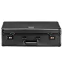 Graded Card Storage Box, 5 Slots, Graded Sports Cards Holder Carrying Case with Coded Lock Foam Dividers, for 162 PSA Graded Car