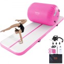 2 pcs Air Track Set Oppustelig tumbling af gymnastik Gym Mat med pumpe