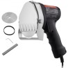 Elektrisk Shawarma kniv Turkisk Doner Kebab Meat Gyro Cutter med 2 Blades