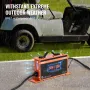 36 Volt Golf Cart Battery Charger, 12 AMP, Smart Battery Charger with D-Style Plug, Compatible with Lead-Acid AGM/GEL/EFB MF NMC