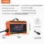 36 volt 12 amp golfvogn smart batterioplader til EZGO D-stil