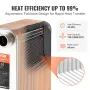 80 Plade Heat Exchanger 4*1-1/4 "MNPT-porte 5" X 12 "Bodt 316L