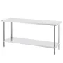 Rustfrit stål Arbejdspræparat Tabel Kommerciel WorkTable Food