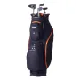 Golf Cart Bag with 14 Way Organizer Divider Top, 36” 13 Pockets Premium Cart Bag, Durable Golf Bags with Handles & Dust Cover & 