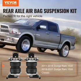 Air Bag Suspension Kit Passer til 11-2018 Dodge Ram 1500 19-2021 1500 Classic
