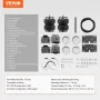 Air Bag Suspension Kit, Air Springs Suspension Bag Kit Compatible with 2011-2018 Dodge Ram 1500, 2019-2021 Dodge Ram 1500 Classi
