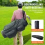 Golf Cart Bag with 14 Way Organizer Divider Top, 36” 11 Pockets Premium Nylon Cart Bag, Durable Golf Bags with Handles & Dust Co