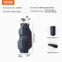 Golf Cart Bag with 14 Way Organizer Divider Top, 36” 11 Pockets Premium Nylon Cart Bag, Durable Golf Bags with Handles & Dust Co