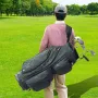 Golf Cart Bag with 14 Way Organizer Divider Top, 36” 11 Pockets Premium Nylon Cart Bag, Durable Golf Bags with Handles & Dust Co