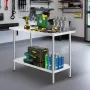 Arbejdsbord i rustfrit stål kommercielt køkkenarbejde Food Prep