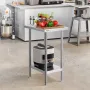 Rustfrit stål Arbejdspræparat Tabel Kommerciel WorkTable Food