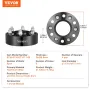 2 "6" X5.3 "Hjulafstandshjuladaptere 6 lug smedt afstand 4 stk.