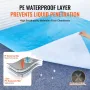 Carpet Protection Film, 40" x 84' Floor and Surface Shield, Easy to Cut Simple Installation, Fiber Fabric Car Mat Protection Fil
